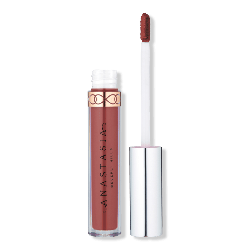 Smudge-Proof Matte Liquid Lipstick - Dusty Rose