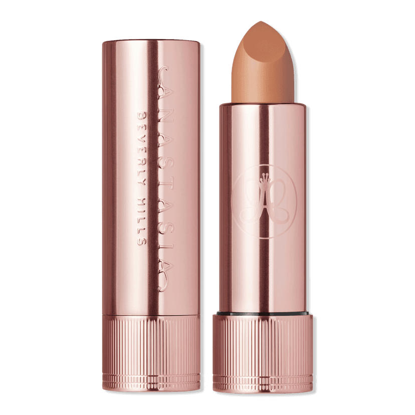 Long-Wearing Matte & Satin Velvet Lipstick - Honey Taupe