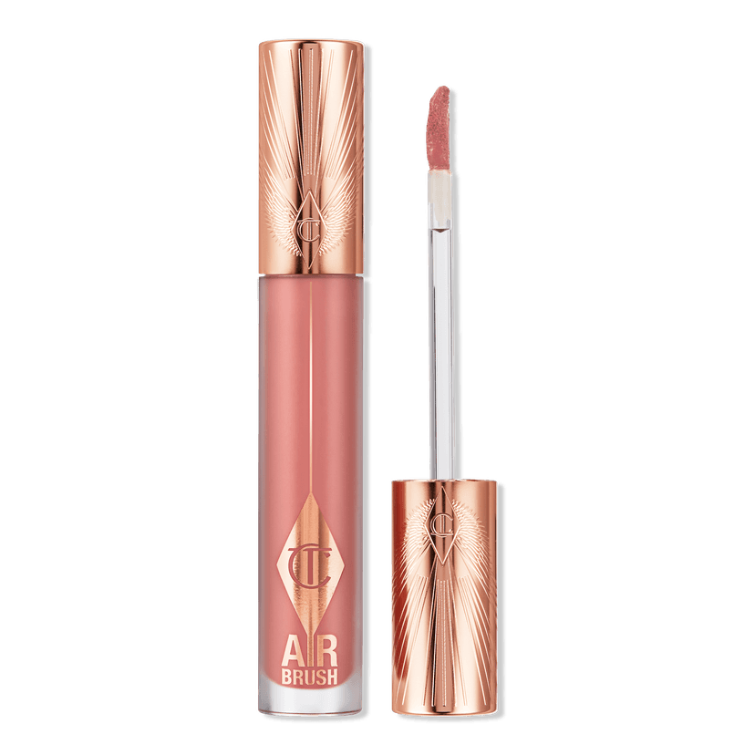 Airbrush Flawless Matte Lip Blur Liquid Lipstick - Pillow Talk Blur