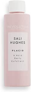 Revolution Skincare London, Sali Hughes, Placid 5-Acid Daily Exfoliant, Face Exfoliatior, 150 ml