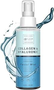 Clear Beauty Face Mist with Hyaluronic Acid and Collagen - Moisturises and Moisturises the Skin and Soothes Redness, Balance and Toning, Facial Spray - Korean