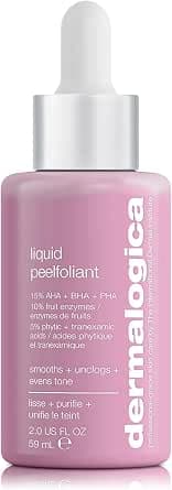 Dermalogica Liquid Peelfoliant - Smooths, Unclogs & Evens Tone, Skin exfoliation & Daily peel, Skincare routine, Fine lines treatment & Pore minimization, for All Skin Types - 59ml