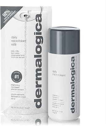Dermalogica Daily Microfoliant - Gentle Face Exfoliator Scrub Powder with Salicylic Acid, Rice Enzymes and Papain - Achieve Brighter, Smoother Skin Every Day
