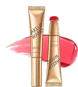 Liquid Blush For Cheeks, Easy-to-Apply Soft Sponge Head, Effortless Natural Look, Long-Lasting Colour, Suitable For Commuting, Events, Comfortable And Safe For All-Day Wear, Enhances Natural Beauty