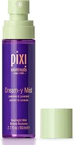 Pixi Beauty Dream-y Mist | Elixir Facial Mist | Help Hydrate & Preserve Skin with Jasmine, Lavender, Chamomile, 80ml