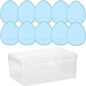 6/10 Pcs/Set Makeup Puff Finger Powder Puff Triangles Makeup Puff Face Eye Makeup Pad Dry Wet Beauty Makeup Tool