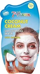 7th Heaven Coconut Cream Face Mask with Oatmeal - Smoothing - Sensitive Skin