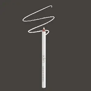 aden Eyeliner Pencil – Durable – Hypoallergenic & Waterproof – Oil free and Highly Pigmented (01 WHITE)