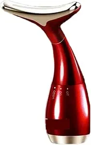 All-Round Face Lift Machine Anti Wrinkle Face Neck Massagers Microcurrent Skin Rejuvenation Tightening Beauty Devices (Color : Red)