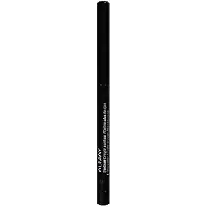 Almay All-Day Eyeliner Pencil, Hypoallergenic, Cruelty-Free, Smudge-Proof, Ophthalmologist Tested, Long Wearing and Water Resistant, 205 Black, 0.01 oz