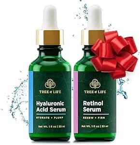 Anti Aging Serums - Retinol and Hyaluronic Acid Serums