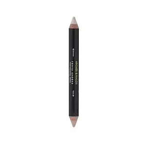 Arches & Halos Brow Highlighting and Concealer Crayon - Fair - Shaping and Shimmer Eyebrow Stick and Highlighter Duo - Soft, Ultra Creamy Formula - Define, and Sculpt for Sharp Brows - 0.176 oz
