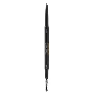 Arches & Halos Micro Defining Brow Pencil - Get Fuller, More Defined Brows - Long-Lasting, Smudge Proof, Rich Color - Dual Ended Pencil with Brush - Vegan and Cruelty Free - Warm Brown - 0.03 oz