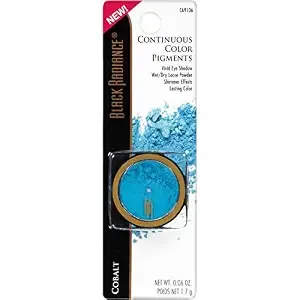 Black Radiance Continuous Color Pigments, Cobalt, 0.06 Ounce