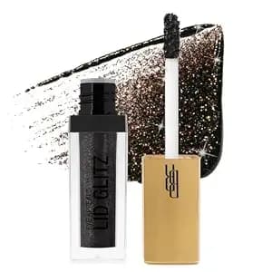 Black Radiance Eye Appeal Lid Glitz Liquid Shimmer Eyeshadow, Black Tie
