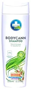 BODYCANN All-Natural Vegan Shampoo with Organic Hemp - Gentle Hair Cleanser - Recommended Care for Sensitive, Dry, Eczematous, and Psoriasis Skin
