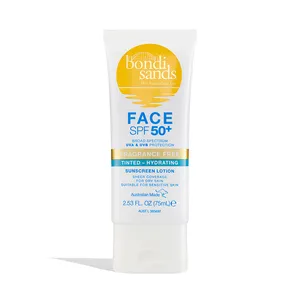 Bondi Sands Face Tinted-Hydrating Sunscreen Lotion SPF 50+ 75mL