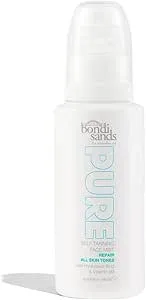 Bondi Sands Pure Self Tanning Face Mist Repair | Hyaluronic Acid & Vitamin B3 Formula Provides Hydrated, Glowing Skin, Non-Comedogenic, Dermatologically Tested, Vegan + Cruelty Free | 70 mL/2.36 Oz
