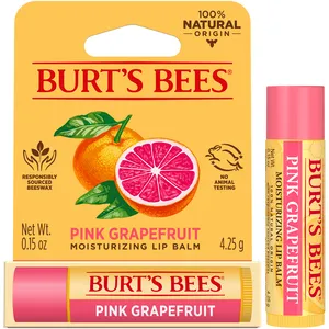 Burts Bees Pink Grapefruit Moisturising Lip Balm 4.25g