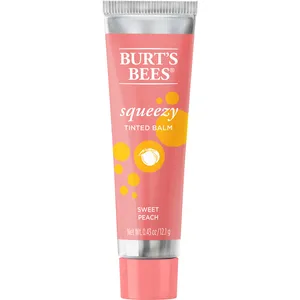 Burts Bees Sweet Peach Squeezy Tinted Lip Balm 12.1g