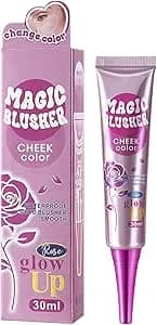 Cream Blush | Long-lasting Color Changing Natural Cheek Stain Blush,Beauty Supplies for Under Eye Brightening Cheek Sculpting Mature Skin