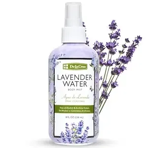 De La Cruz Lavender Water Body Mist - Lavender Spray body mist With Pure Lavender Essential Oil 8 fl oz (236 mL)