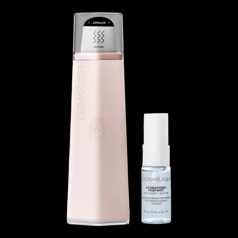 DERMAPORE+ Ultrasonic Pore Extractor & Serum Infuser - Blush