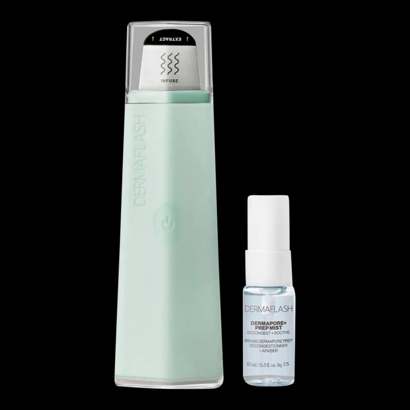 DERMAPORE+ Ultrasonic Pore Extractor & Serum Infuser - Green