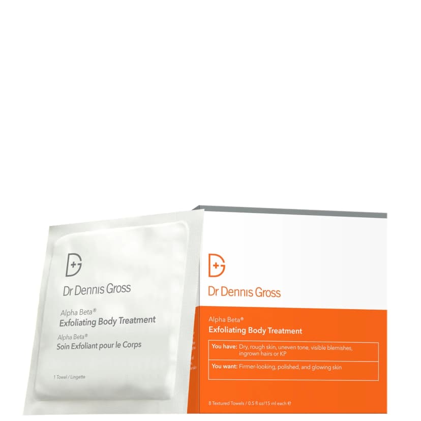 Dr. Dennis Gross Skincare Alpha Beta Exfoliating Body Treatment 8 count