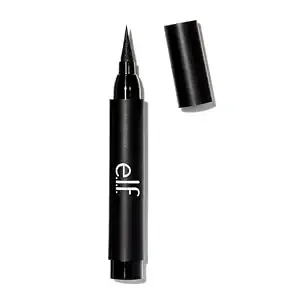 e.l.f. Cosmetics Studio Intense Ink Eyeliner in Blackest Black, 2.5 Gram,pencil