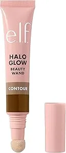 e.l.f. Halo Glow Contour Beauty Wand, Liquid Contour Wand For A Naturally Sculpted Look, Buildable Formula, Vegan & Cruelty-free, Medium/Tan