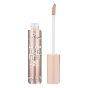 essence | Luminous Eye Tint Liquid Shadow | Dries Like a Powder with a Shimmery, Smudge-proof Finish | Vegan & Cruelty Free (03 Shimmering Taupe)