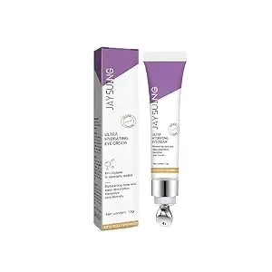 Eye Serum Under Eye Cream, Dark Circle and Puffiness Treatment - Hydrating Eye Cream for Wrinkles, Reduce Fine Lines, Bags Under Eyes
