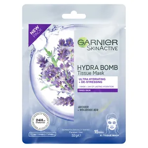 Garnier SkinActive Hydra Bomb Tissue Face Mask Lavender 1 Each