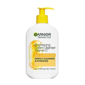 Garnier Vitamin C Brightening Cream Cleanser 250mL