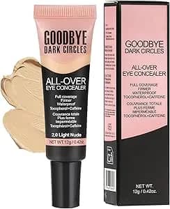 Humkopnl Makeup Concealer for Face,Waterproof 12g Beauty Concealer - Color Correcting Makeup, Eye Primer, Liquid Foundation for Blemishes