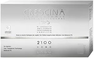 LABO CRESCINA TRANSDERMIC MPS COMPLETE TREATMENT RE-GROWTH + ANTI-FALL 2100 Human Hair Care 20+20 Vials