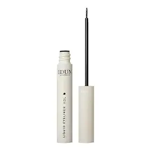Liquid Eyeliner Kol - Imparts A Rich Satin Black Colour Payoff - Vegan, Water-Resistant Formula Infused With Highly Purified Mineral Pigments - Quick-Dry Texture - 0.19 Oz