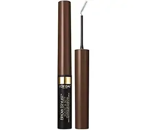 L’Oréal Paris Cosmetics Brow Stylist Boost and Set Brow Mascara, Dark Brunette, 0.1 Fluid Ounce