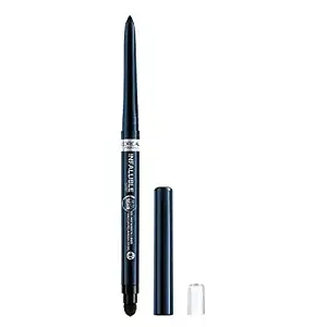 L'Oreal Paris Infallible Grip Mechanical Gel Eyeliner Pencil, Smudge-Resistant, Waterproof Eye Makeup with Up to 36HR Wear, Blue Jersey, 0.01 Oz