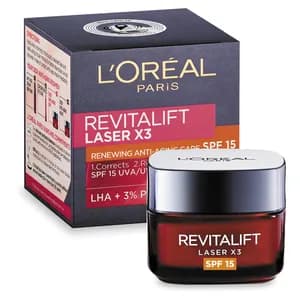 L'Oréal Paris Revitalift Laser X3 Intensive Anti-Ageing Day Moisturiser SPF 15 50mL