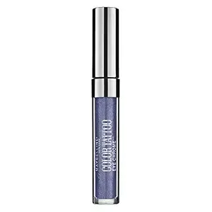 Maybelline New York Color Tattoo Eye Chrome Eyeshadow, Bold Sapphire, 0.11 fl. oz.