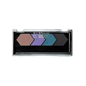 Maybelline New York Silk Eyeshadow Quad, Smokey Night, 0.09 Ounce