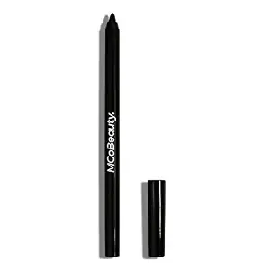 MCoBeauty Waterproof & Smudge Proof Eye Define Crayon Pencil Eyeliner, Double Black, Crayon-Like Eyeliner, Vegan, Cruelty Free Cosmetics