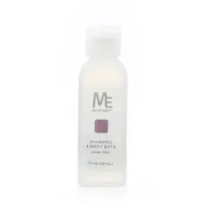 MediChoice No-Rinse Shampoo and Body Wash - Formula for Hair and Skin, Rinse Free and Easy to Use, Perfect for Travel 8 oz. PC9080 Case of 48
