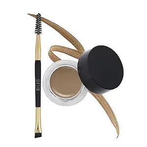 Milani Stay Put Brow Color - Soft Brown (0.09 Ounce) Vegan, Cruelty-Free Eyebrow Color that Fills and Shapes Brows…