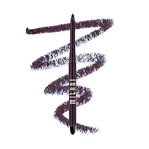 Milani Stay Put Eyeliner - Duchess (0.01 Ounce) Cruelty-Free Self-Sharpening Eye Pencil with Built-In Smudger - Line & Define Eyes with High Pigment Shades for Long-Lasting Wear