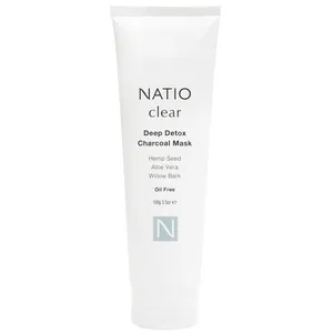 Natio Clear Deep Detox Charcoal Mask 100g
