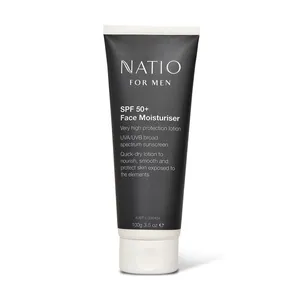 Natio For Men SPF 50+ Face Moisturiser 100g