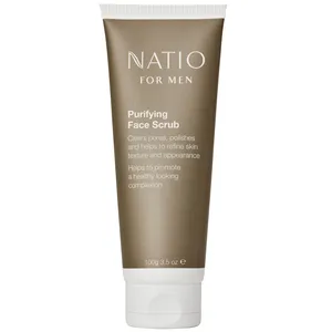 Natio Men's Purifying Face Scrub 100g